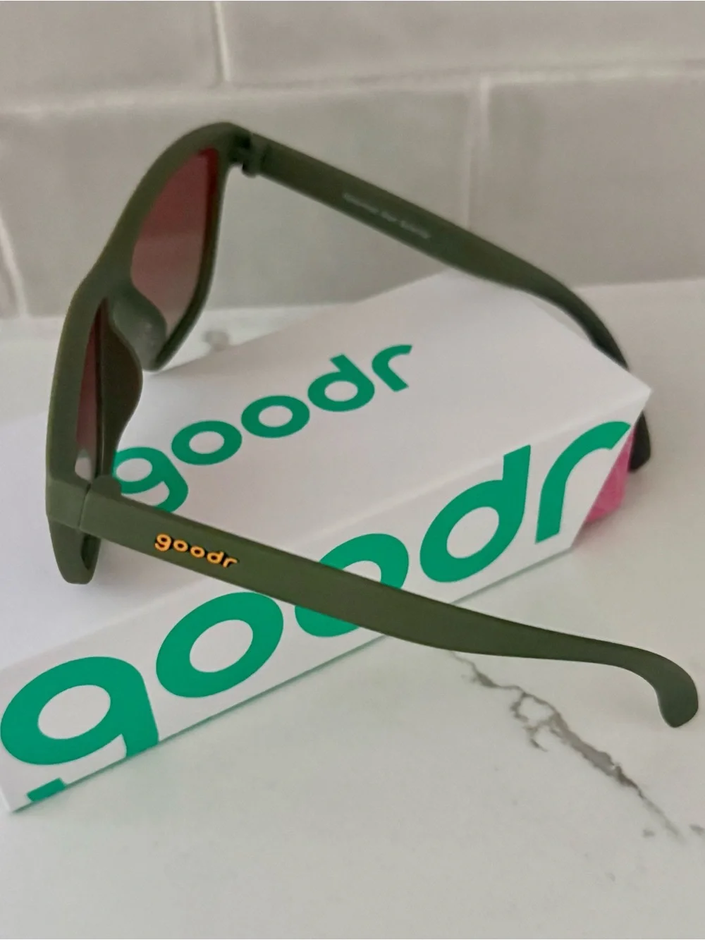 NEW Goodr Reformed Mad Scientist Green sunglasses
